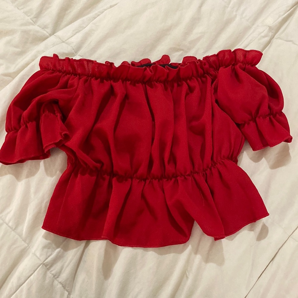 Cropped shirt